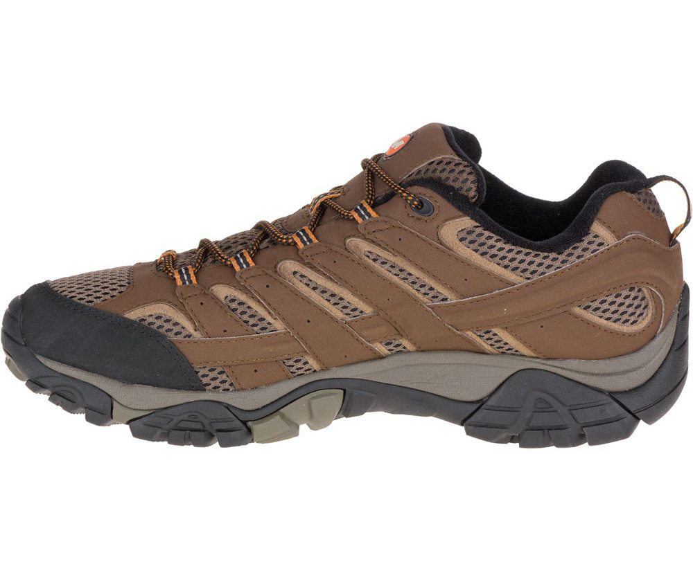 Merrell Hiking Shoes Brown - Moab 2 GORE -TEX® Wide Width - Mens 20VQWRUBL